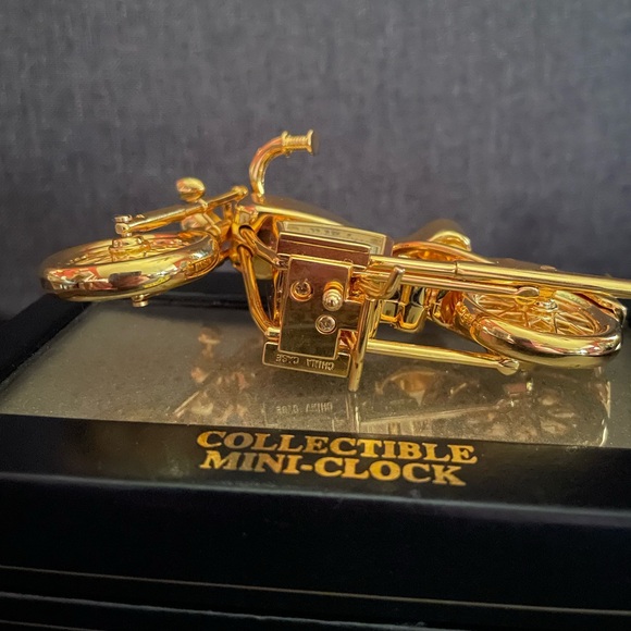 🏍️Timex Gold Motorcycle Clock - Picture 6 of 6